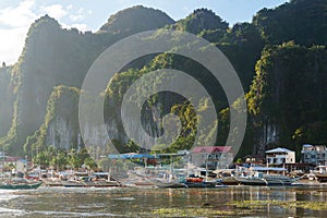 Philippines. Seascape in El Nido