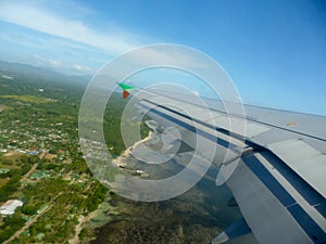 Philippines seen from a plane on the way to Manila 21.12.2012