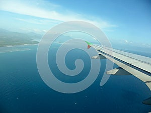 Philippines seen from a plane on the way to Manila 21.12.2012