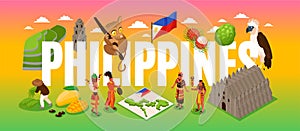 Phillipines Tourism Concept