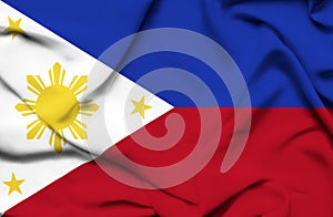 Phillipines waving flag