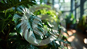 philodendron selloum leaf
