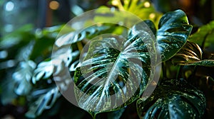 philodendron selloum leaf