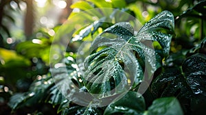 philodendron selloum leaf