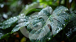 philodendron selloum leaf