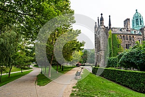 Philosophers Walk, University of Toronto. Trinity College.