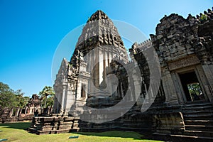 Phimai Historical park : historical park and ancient castle in Nakhon Ratchasima, Thailand