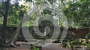 Phimeanakas temple. Angkor Thom city. Cambodia. Siem Reap province.