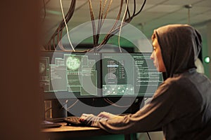 Phishing attack, computer network system hacking, cybercrime