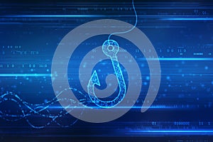 Phishing concept background, Phishing email, Data Breach