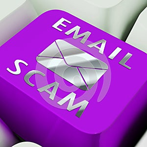 Phishing Scam Email Identity Alert 3d Rendering