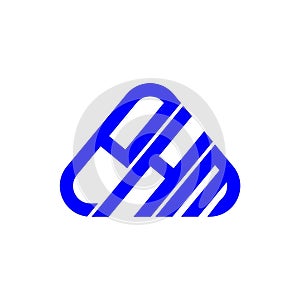 PHM letter logo creative design with vector graphic, PHM