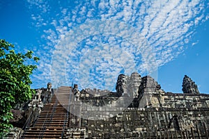 Phnom Bakheng temple in Angkor