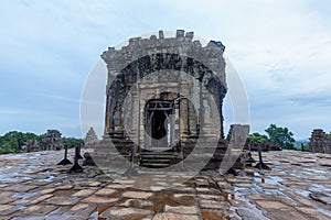 Phnom Bakheng Temple Mount at Dawn