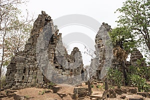 Phnom Banan Temple. Battambang, Cambodia photo