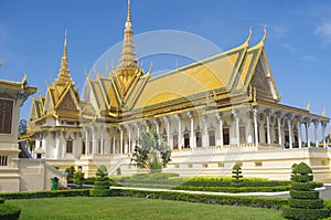 Throne Hall in Phnom Penh