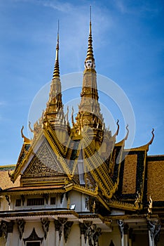 Phnom Penh Royal Palace Gilded Roof