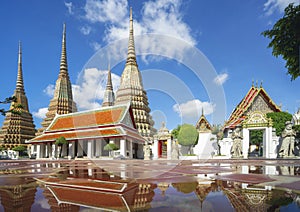 Pho temple in Bangkok city, this image can use for Thailand