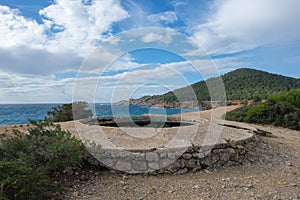 Phoenician settlement in cala sa caleta, Ibiza