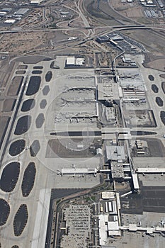 Phoenix airport - overflight in Cessna 172