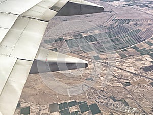 Phoenix, Arizona - aerial desert landscape