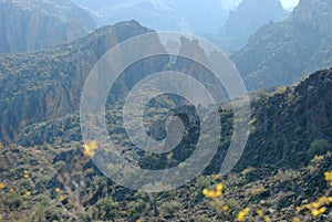 Phoenix, Arizona. Apache Trail scenery