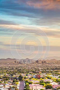 Phoenix, Arizona, USA downtown cityscape