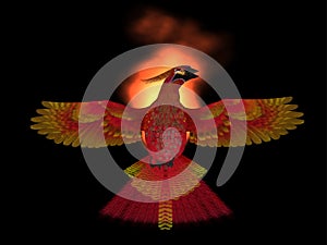 Phoenix Bird Fire