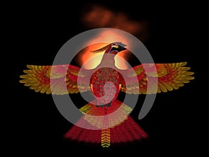 Phoenix Bird Fire