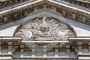 Phoenix Carving on St. Pauls Cathedral in London, UK