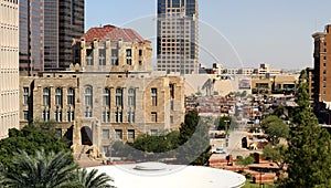 Phoenix Downtown Office Buildings Panorama