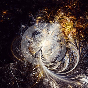 Phoenix Feather Fractal Art