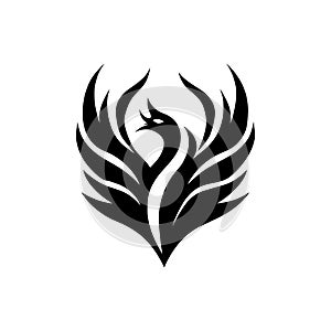 Phoenix flame flame icon