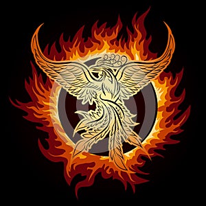 Phoenix in Flame