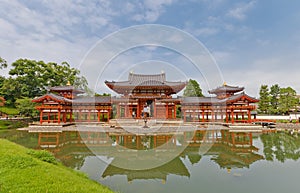 Phoenix Hall in Byodo-in Temple in Uji, Japan. UNESCO site