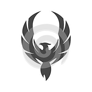 Phoenix logo, Phoenix icon, simple vector icon