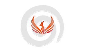 Phoenix logo vector icon