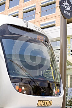 Phoenix Metro Light Rail Train