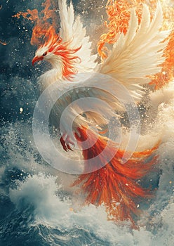 Phoenix Rising from the Flames photo