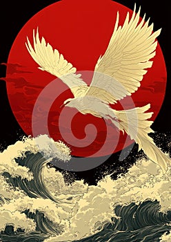 Phoenix Rising from the Flames photo
