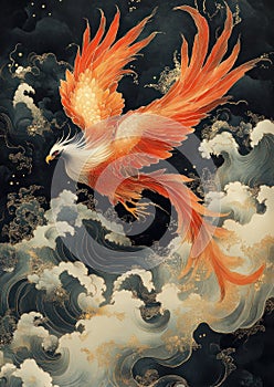 Phoenix Rising from the Flames photo