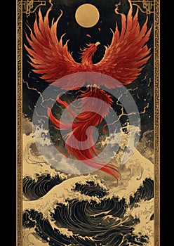 Phoenix Rising from the Flames photo