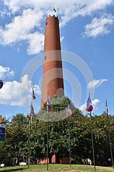 Phoenix Shot Tower in Baltimore, Maryland