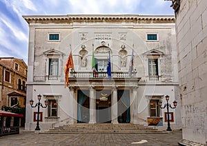 Phoenix theater (Gran Teatro La Fenice) in Venice, Italy photo