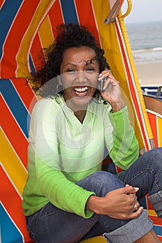 On the phone photo