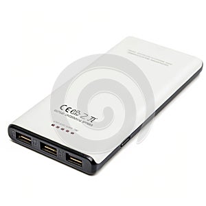 Phone battery isolated on white background