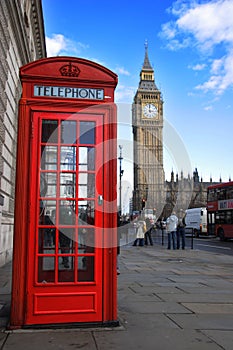 Phone box and big ben