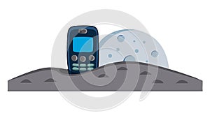 Phone with Calendar Date. Mobile Scheduling App, vector design Generative AI