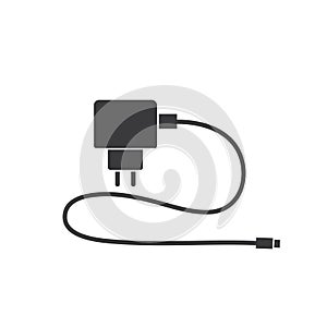 phone charger adapter icon vector illustration design template