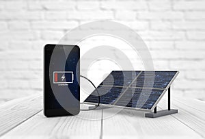 Phone charging solar pannel